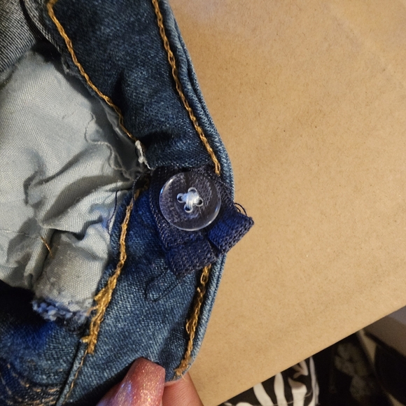 Freestyle Kids Jeans with Unicorn and Heart - Blue - Picture 13 of 14